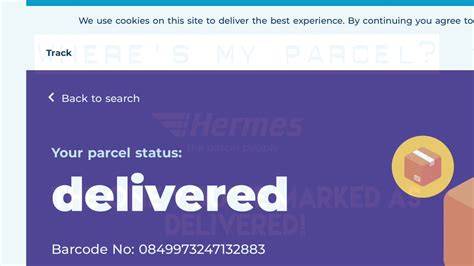 can t find hermes parcel|my Hermes parcels.